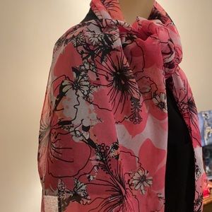 Scarf Wrap neck 13.5 inches x 60 inches